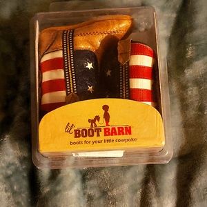 NWT American Flag Baby Boots